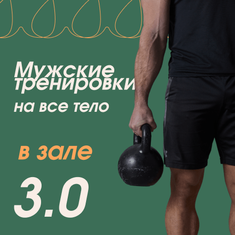 Мужские тренировки на все тело в зале 3.0